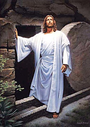 Jesus Rising from his Tomb!
